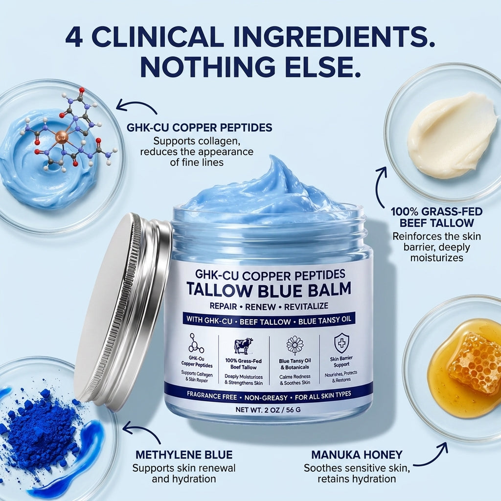 GHK-Cu Peptide Beef Tallow Balm