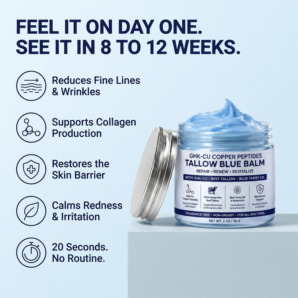 GHK-Cu Peptide Beef Tallow Balm